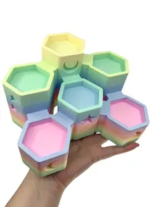 Celestial Shelf - 3D Printed Storage - Home Décor Display