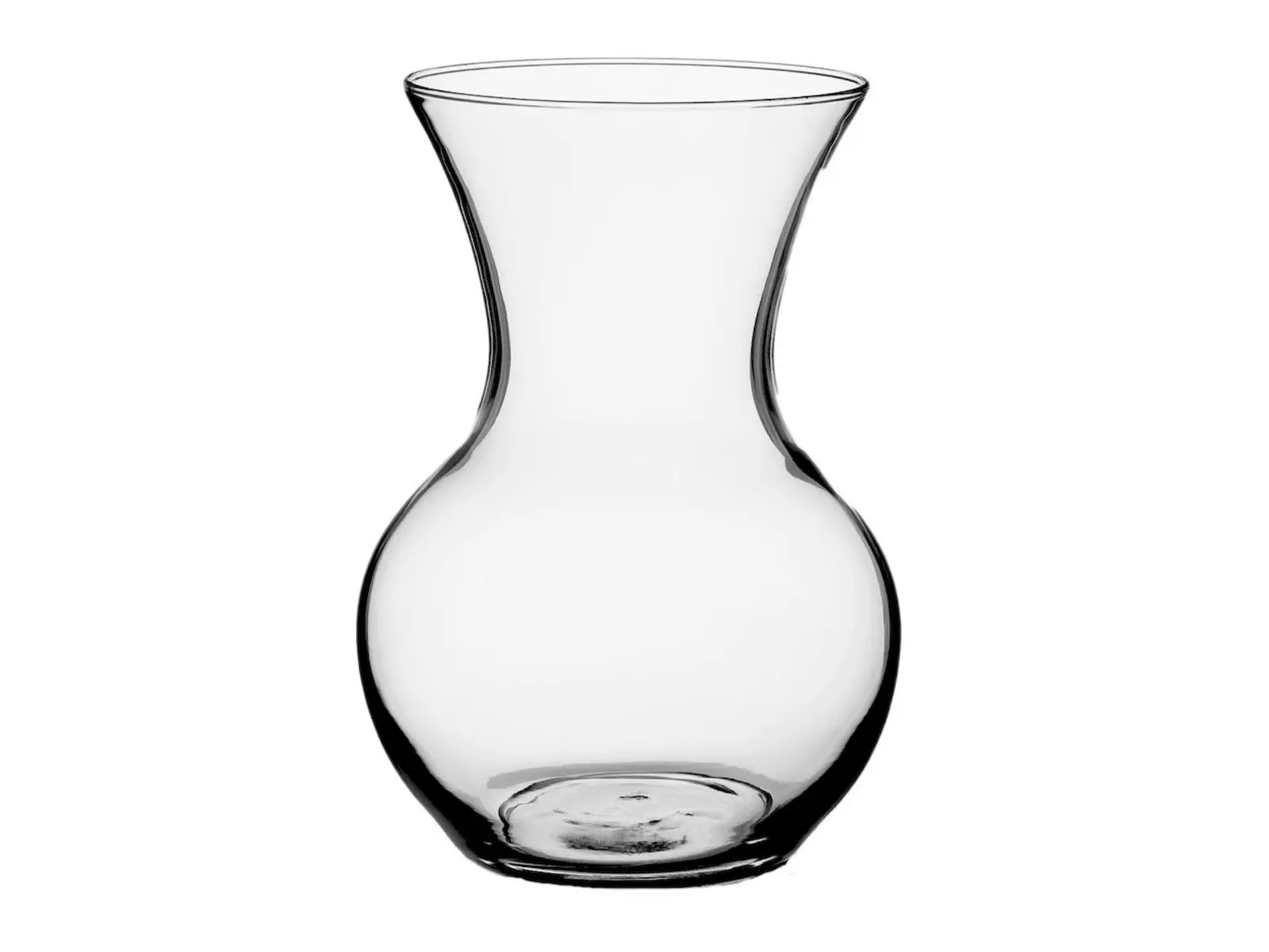 Clear Sweetheart Vase Clear Sweetheart Vase