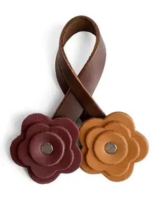 Leather Rose Bag Charms, Purse Accessories for Handbags, Elegant Accessory for Totes & Backpacks, Perfect Gift Idea for Her, Girly Purse Accessories