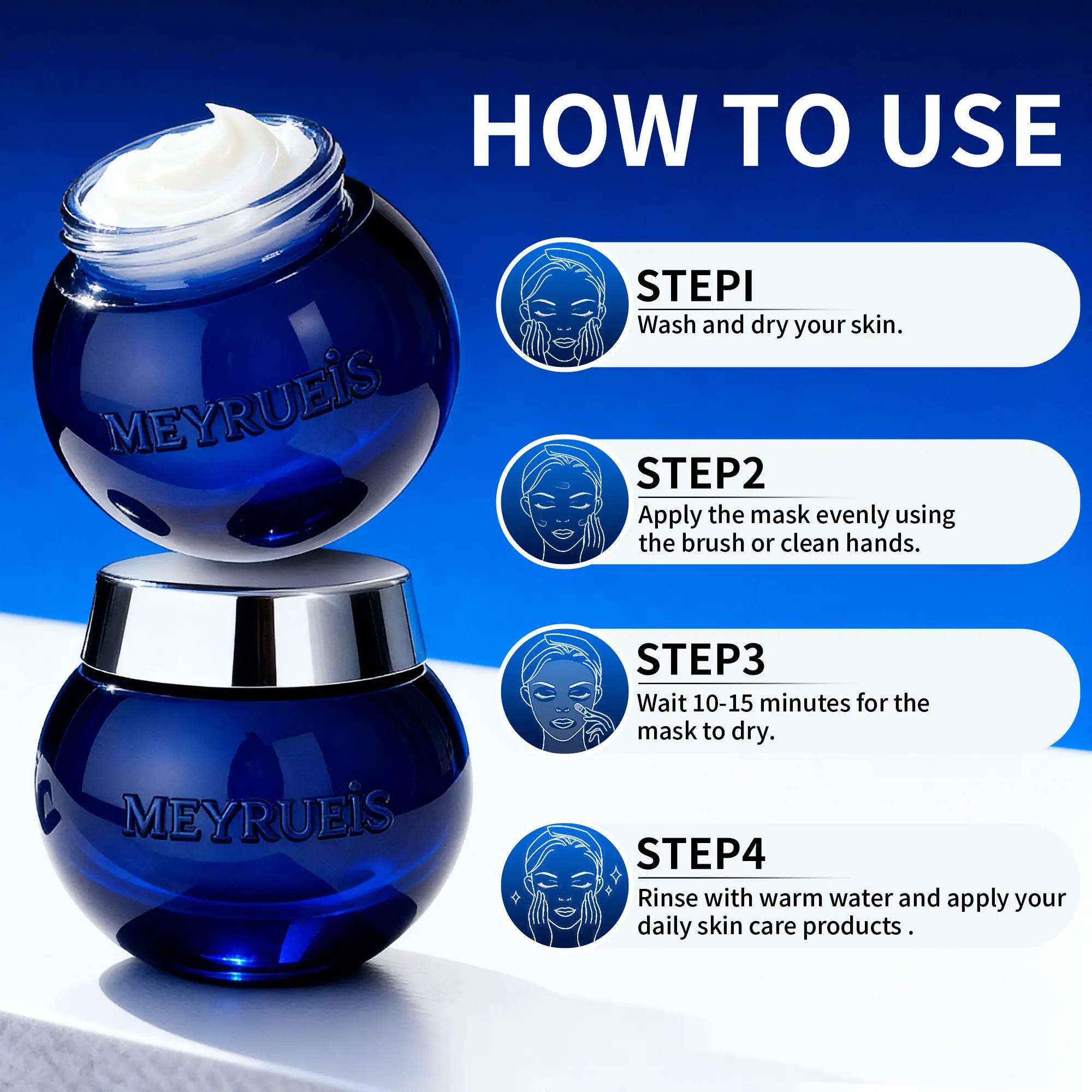 Anti-Aging Face Cream with NAD+ & NMN – Firming, Wrinkle Reduction