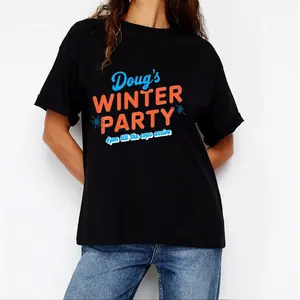 Dougs Party invitation shirt, Dougs Winter Party tee, funny shirt, trending, Full Size Options, Everyone Can Find Their Fit