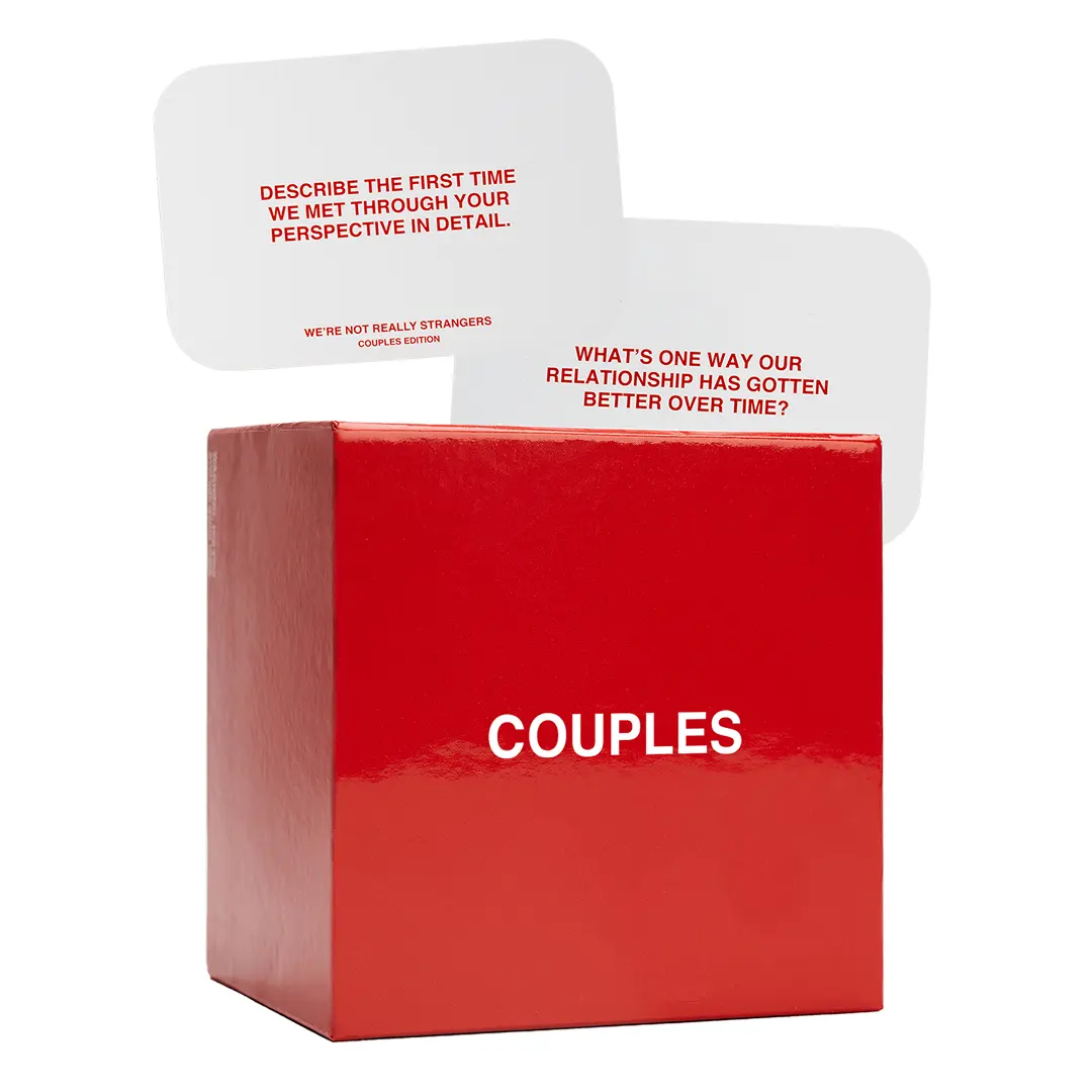 We're Not Really Strangers Couples Edition - 150 Questions & Wildcards for Couples Fun