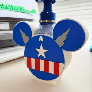 Captain America Soap Holder with Unique Design