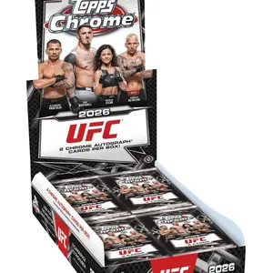 2025 TOPPS FINEST UFC HOBBY BOX (2 AUTOS)
