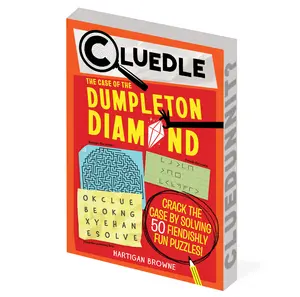 USED-Cluedle: The Case of the Dumpleton Diamond (Book 1) by Browne, Hartigan (Paperback)
