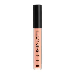 ILLUMINATI COSMETICS Knight Peachy Moisturizing Shimmer Shine Lip Sparkle Glaze Ultra Crème Gloss Glossy Lipgloss Lipstick Makeup Moisturizer
