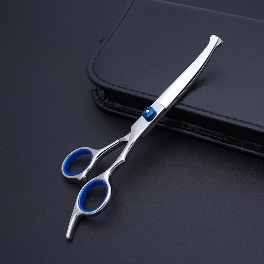 Professional 5-in-1 dog grooming scissors set, with safety round tips, made of stainless steel, sharp and durable. Also suitable for cat grooming.