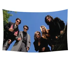 Friend tapestry  ,For Decorate Clubs Concerts Bars University Dormitories  Cotton Decorative  decorative machine washable home decor Light Linen