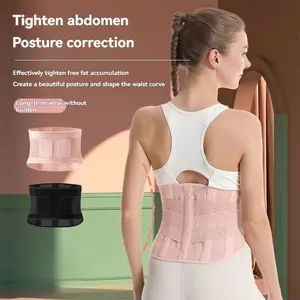 Lightweight Back Support for Lower Back Pain Relief, Adjustable Waist Belt for Men and Women, Fitness Exercise Lumbar Brace