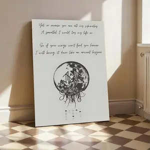 Euclid Sleep Token Poster Music Wall Art for Sleep Token Fans Aesthetic Band Poster Bedroom or Living Room Decor Perfect for Music Lovers