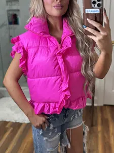 Barbie Ruffle Puffer