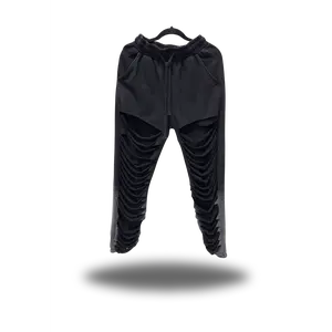BLACK FADED ROAD RASH JOGGERS BLACK FADED ROAD RASH JOGGERS