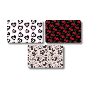 Skulls Card Skin Premium Vinyl Sticker Durable Water Resistant Versatile Design for Personalized Cards