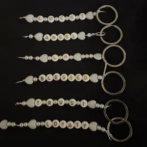 Good Luck Keychains with Angel Blessed Trust Loyalty Beads for Luck and Protection