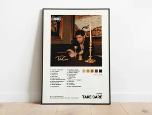 Drake - Take Care Album Cover Poster, No Frame