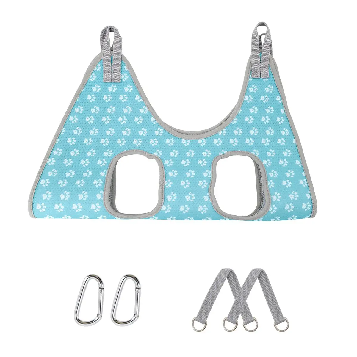 Pet Grooming Hammock Harness, Hammock Restraint Bag for Dogs & Cats, Grooming Sling for Trimming Nail and Ear/Eye Care, Pets Healthcare Supplies