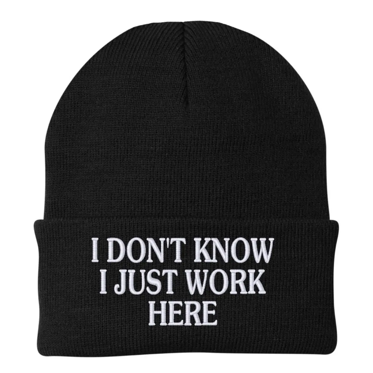 I don’t know I just work here beanie