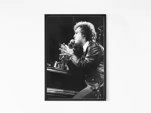 Vintage Poster Billy Joel Poster. Music Poster. Vintage Poster. Concert Poster.
