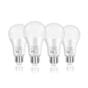 A19 LED Light Bulb, 100 Watt Equivalent LED Bulbs, 13W Neutral White 4000K, 1500LM, E26 Standard Base Non-Dimmable White LED Light Bulb, CRI 85+, 4-Pack