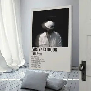 PartyNextDoor “PartyNextDoor Two” EP Tracklist Art Print Wall Art Picture Painting Poster Canvas Print Artworks Bedroom Living Room Decor