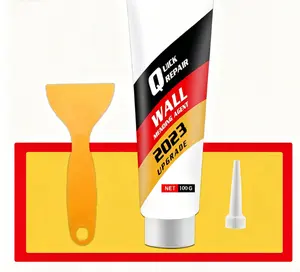 Quick Repair Wall Healing Agent 2023 Upgrade with Scraper & Filler for Seamless Wall Holes Dents & Wood Scratches Fix Easy Application Drywall Repair Kit Breathable Magnetic Mosquito Door Curtain outdoorfun