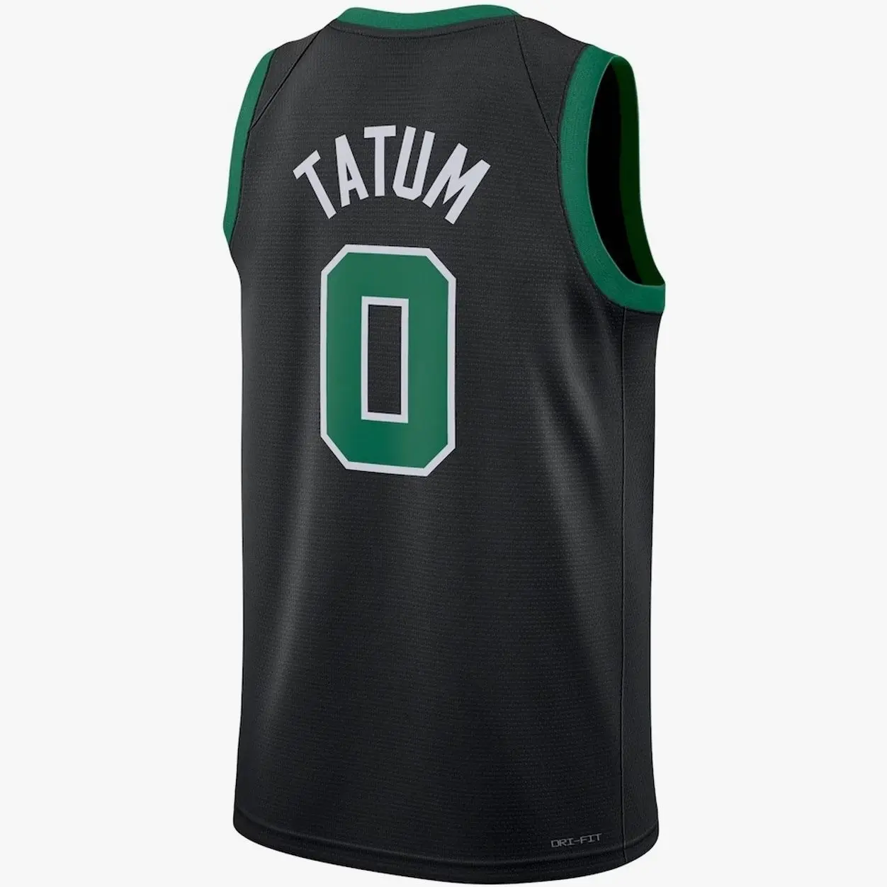 Unisex Basketball #0 Tatum Boston Team Swingman Jersey - Statement Edition - Black