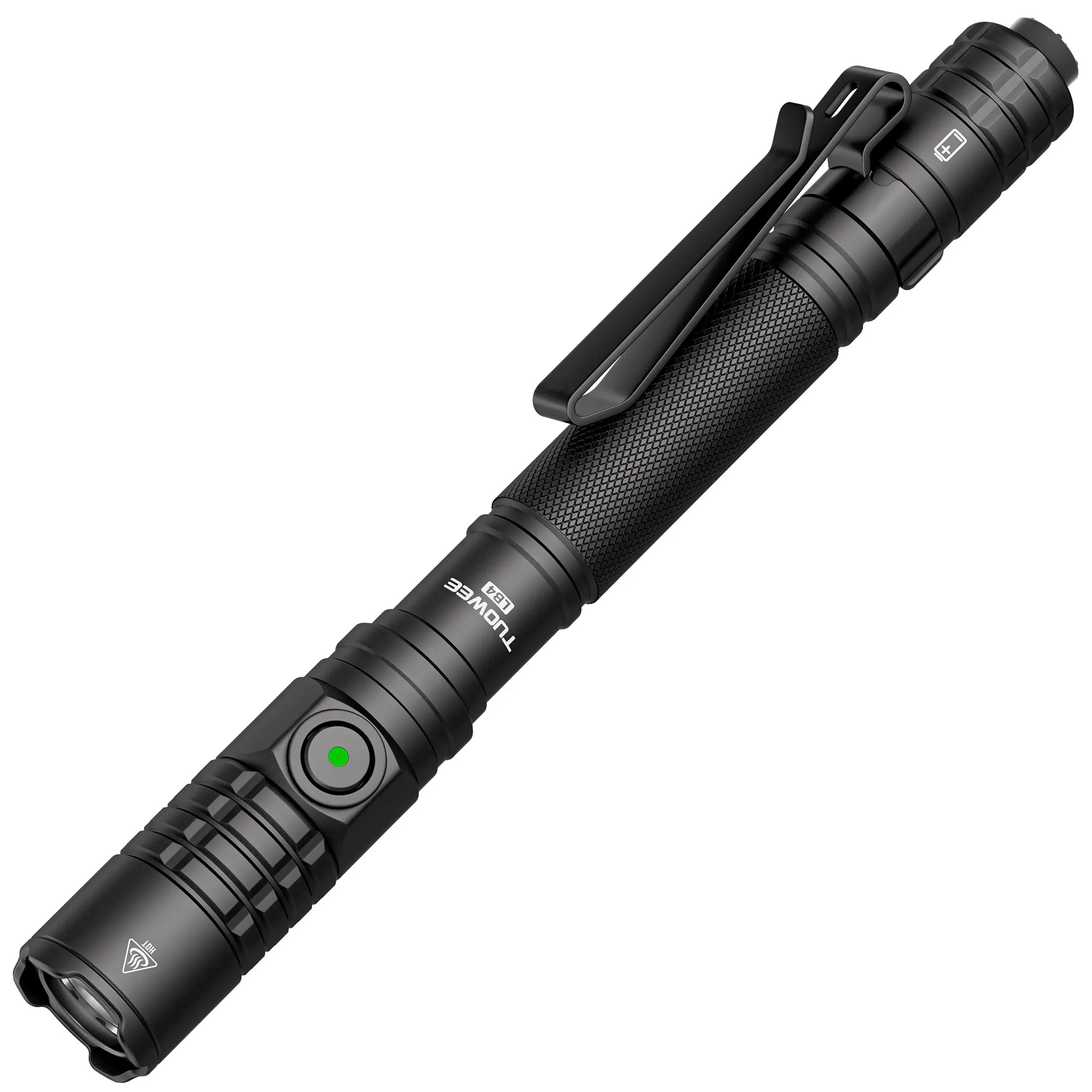 Rechargeable Pen Light, LED Penlight Inspector Light, Pocket Flashlight with Clip, Portable Flashlights, Small Mini Handheld Slim Flashlight for Nurses Doctors Engineers