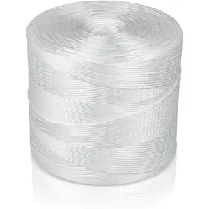 6300 Ft Heavy Duty White Polypropylene Twine for Garden Plant Support