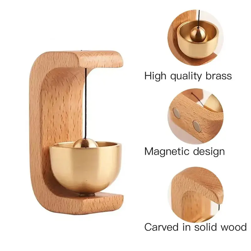 Dopamine Wind-bell Magnetic Inhalation Home Wind-bell Beech Car