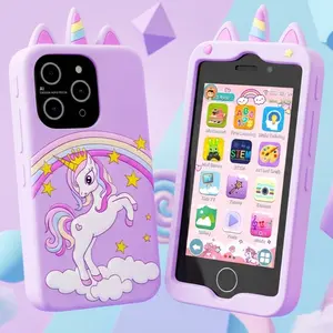 My First Smartphone! Realistic Toy Phone for Kids | Safe & Internet-Free | MP3, Games & Selfie Camera | Best Travel Toy