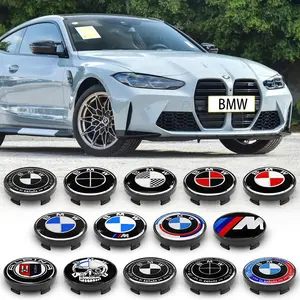4pcs 3D 60mm For BMW M Performance E36 E39 E46 E30 E34 E53 E90 E60 E70 E92 E93 E83 E84 E87 G01 G11 G12 G20 G30 X1 X2 X3 X4 X5 X6 X7 F30 F20 F10 F15 F16 M3 M4 M5 Car emblem Wheel hub Center Cap Badge covers sticker Decals Styling accessories