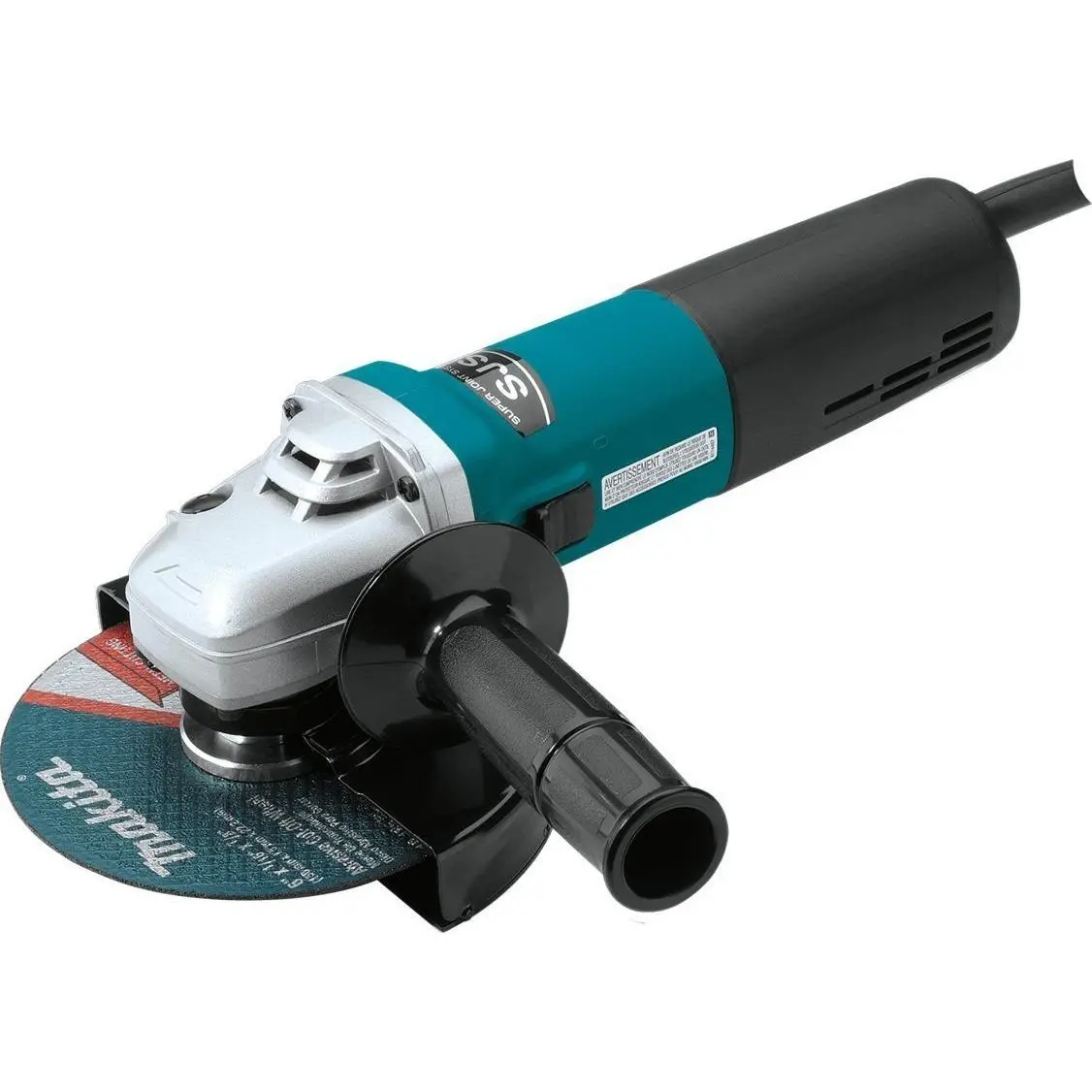 Makita (9566CV-R) 6" SJS Cut-Off/Angle Grinder, Ideal for Grinding, Cutting with Compatible Blade, Grinding Cutting Blade