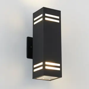 Strike indoor-outdoor wall light