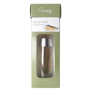 Reed Diffuser Oil - Honey Vanilla Scent - Aroma Scented Bottle for Home Decor & Freshening Atmosphere