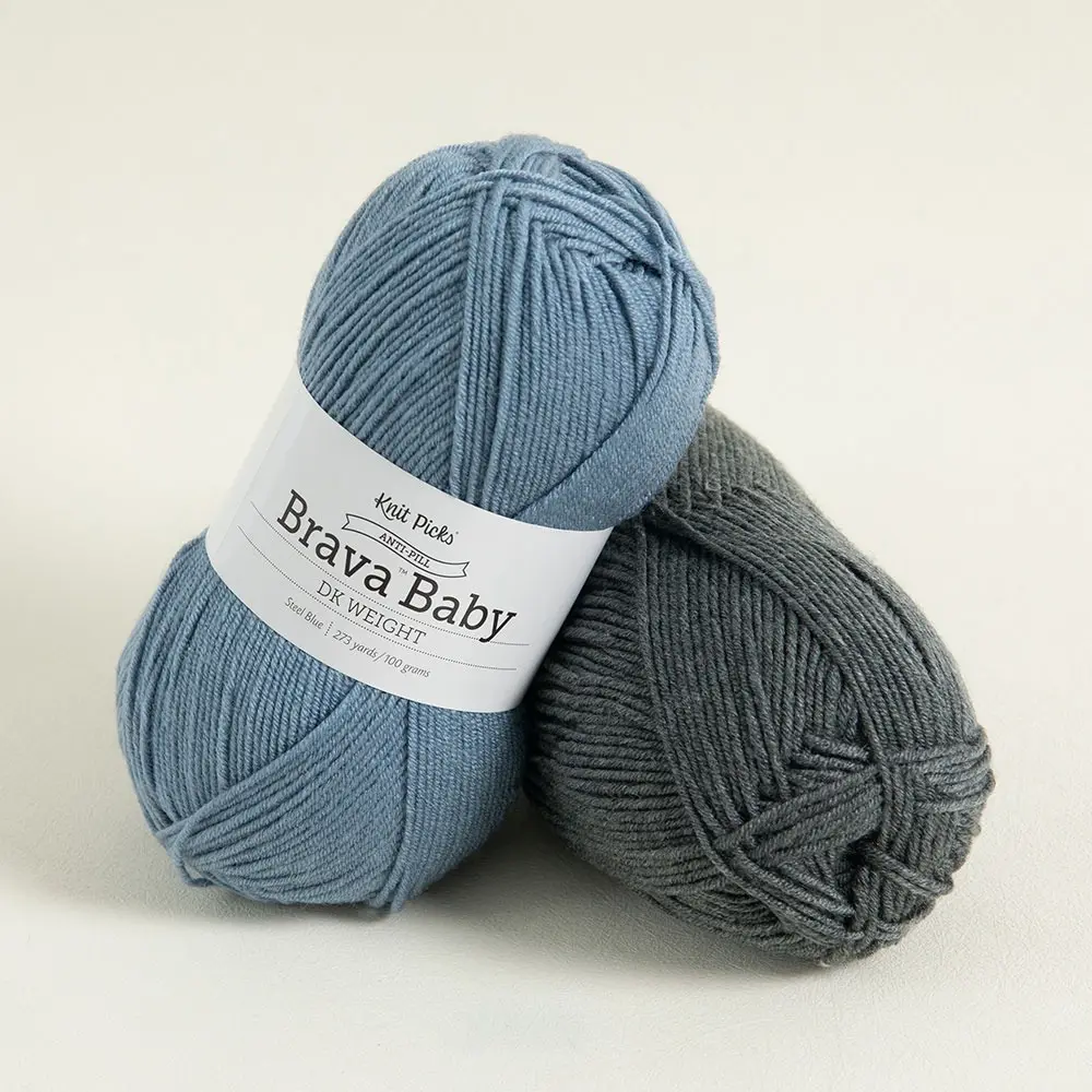 Brava Baby DK Yarn – Premium Double Knit Yarn for Crocheting & Knitting Projects