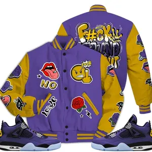 Retro 4 Lakeshow Varsity Jacket, Lakeshow 4s Outfits, Around Find Out Unisex T-Shirts To Match Sneakers, Streetwear Style Urban