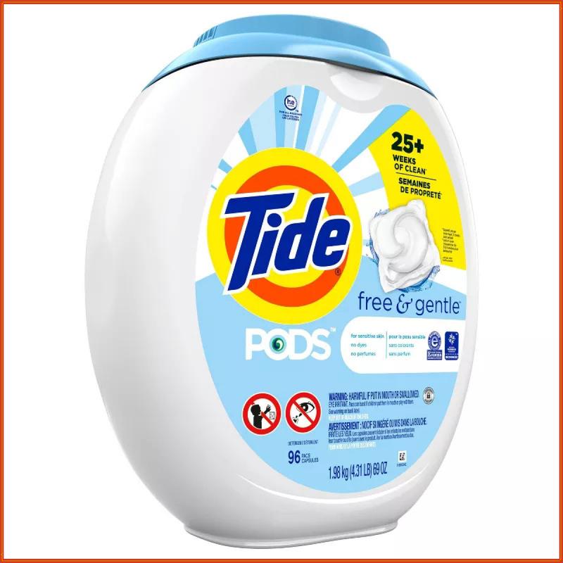 Tide Pods Free & Gentle HE Laundry Detergent Pacs