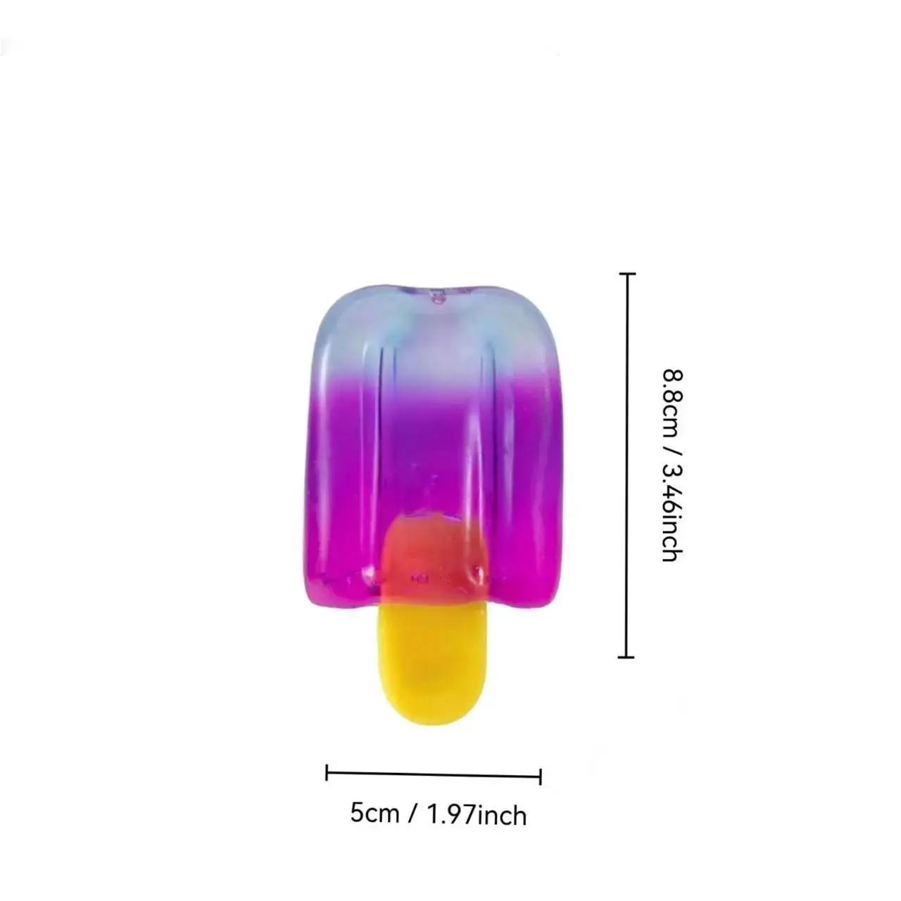 Super Solid Squish! - Ice Cream & Jelly Squish & Nice-Sicle Slow Rise Sensory Fidget Toy, Squeeze Squishy Toy, Ice Cream Squishy, Schylling Jelly Squish,  Nice-Sicle Squish, Stress Relief Toys for Adults Kids