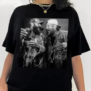 Post Mal Jelly Tee Concert Tour Shirt, Posty Beautifuly Broken Rapper Posty Tour Concert Tour Tee, Jelly Rol, Fits Every Occasion Cotton Oversized