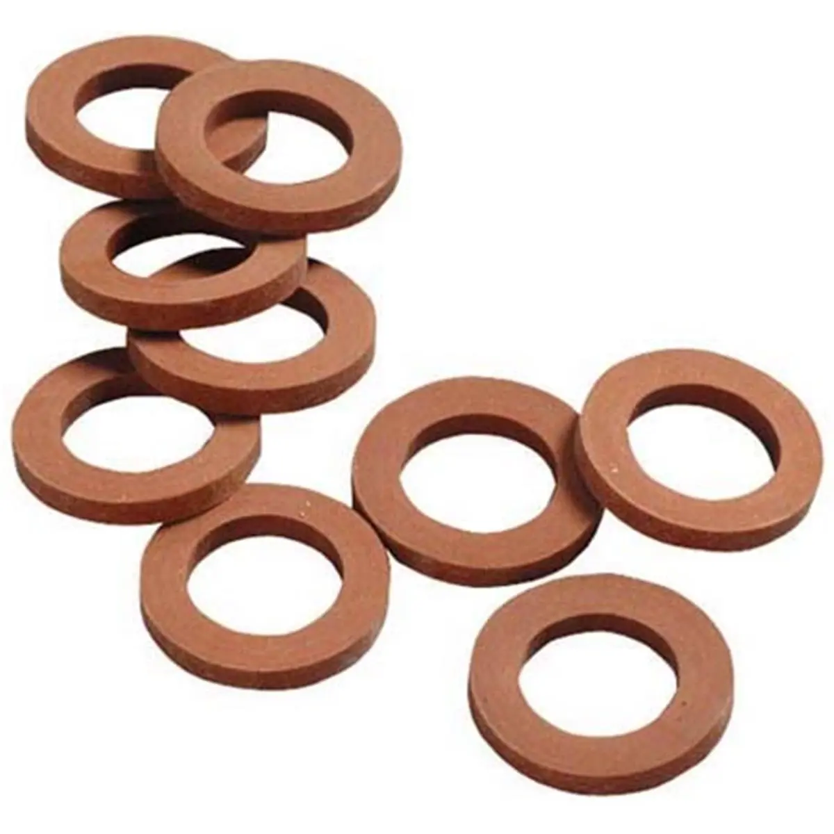 Orbit 10-Piece Soft Rubber Hose Washers (10 per bag, 9 length, 5.25 width) - Soft, Resilient, Water-Tight Seal, Crack-Resistant for Sports & Outdoor Scooters Equipment Maintenance, Length: 9, Resists Cracking, Width: 5.25, Waterproof, Sealing, Functional