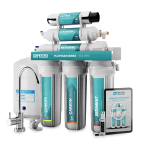 NU Aqua Platinum Series 6 Stage UV Ultraviolet 100GPD RO System