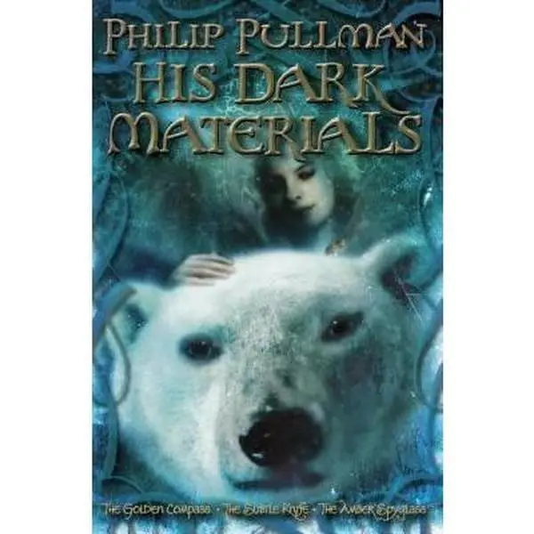 USED Book - His Dark Materials Omnibus (The Golden Compass; The Subtle Knife; The Amber Spyglass) by Philip Pullman (Paperback) - english