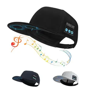 Wireless Smart Speaker Sports Cap, 1 Count Adjustable Bluetooth-compatible Hat, Outdoor Sports Hat Gifts for Men & Women, Running Essentials