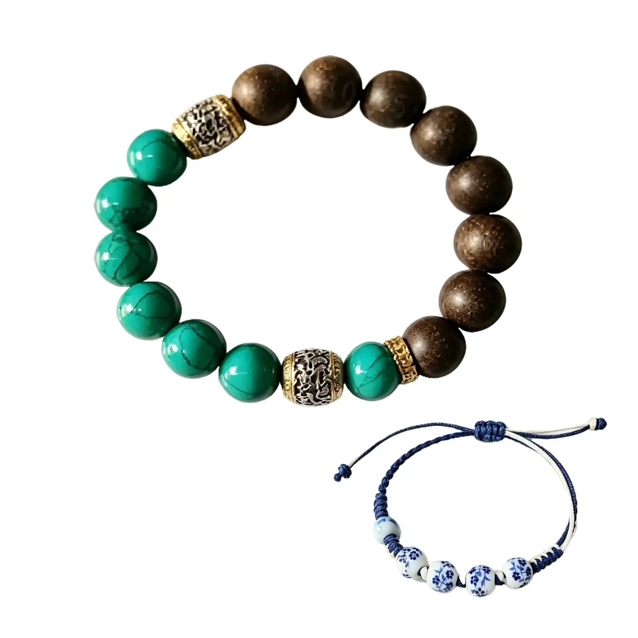 Herbal Incense Beaded Bracelet - Ancient Formula Neo-Chinese Zen Fidget Bangle, Cultural Meaning Unisex Daily Wear Fashion Accessory Gift
