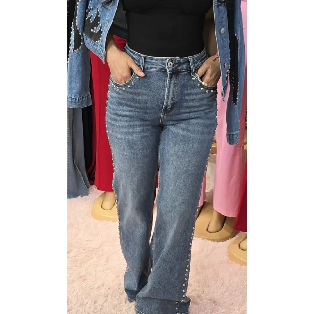 CUTE DENIM JEANS STRETCHY