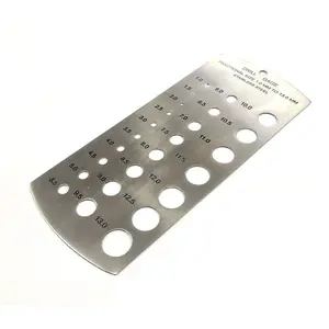 Metric Standard Made of Stainless Steel Measurement Range 1-13 mm