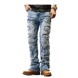 HME - 215 Plus-size Brand Pantalones De Hombre, Comfortable Fabric Men Denim, Elasticity Manifinity Men, Men Fashion Streetwear Baggy Jeans Hombre, Cansual Fit for Men Jeans for Men, A Multifunctional Stretch Item Pantalones De Hombre, PLUS SIZE