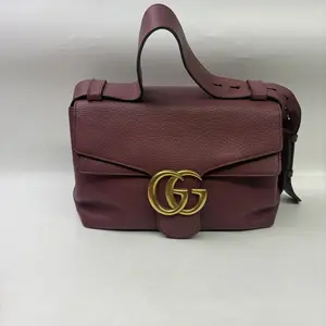 Pre-owned Calfskin Crossbody Bags Gucci Marmot Crossbody Messager