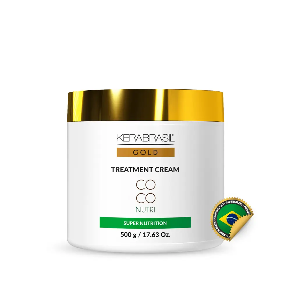 Kerabrasil Gold Coco Nutri Treatment Cream - Deep Hydration with