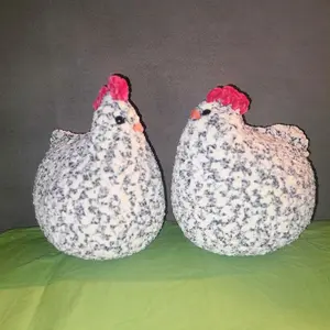 crochet chickens